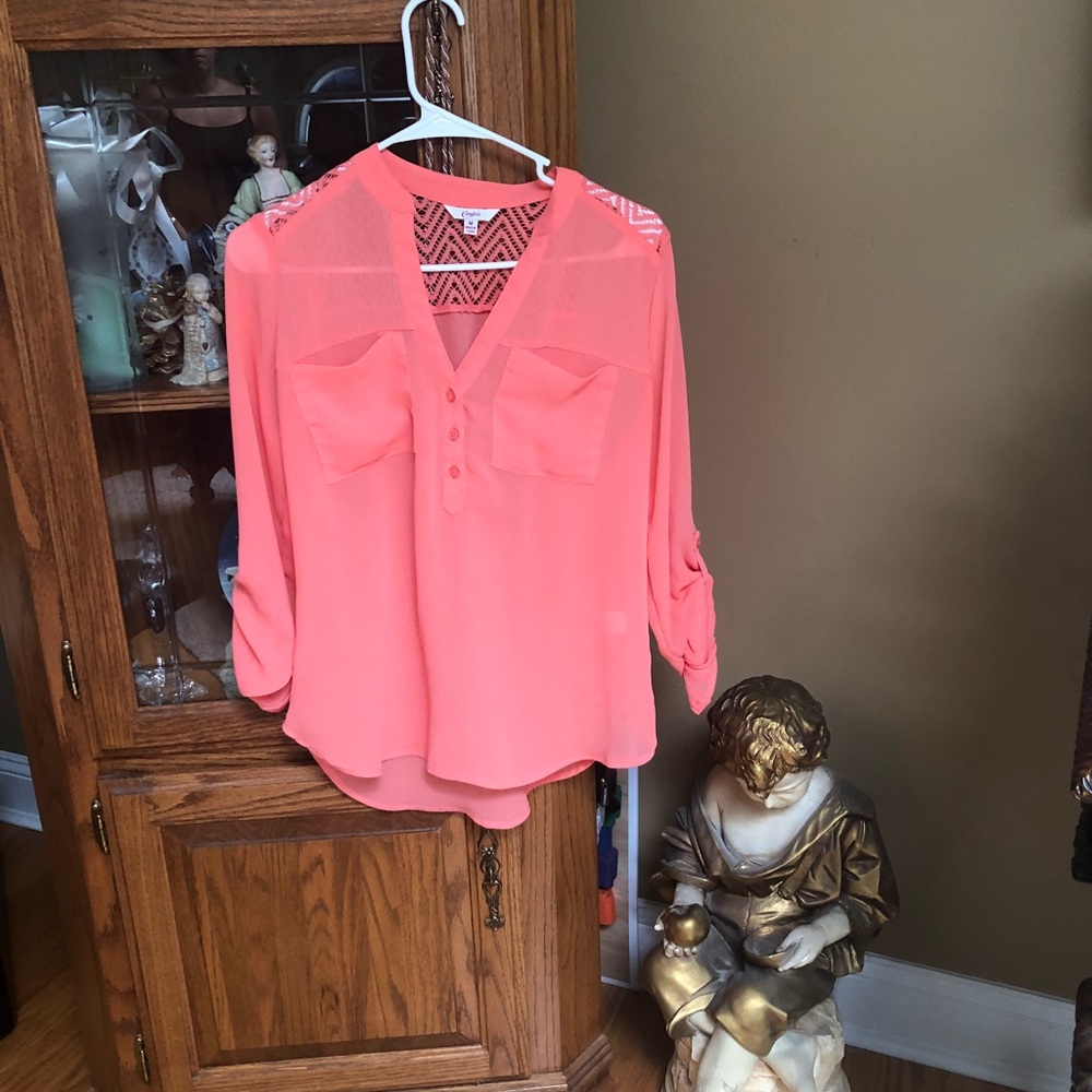 3/4 sleeve dress top